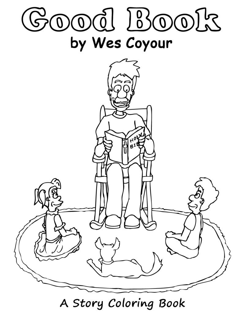 Good Book Coloring Story Book Cover